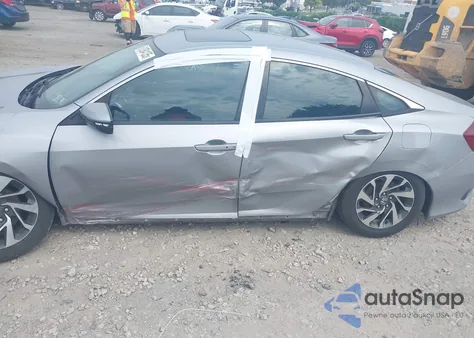 2016 Honda Civic Ex from USA, damaged, VIN 2HGFC2F73GH571054